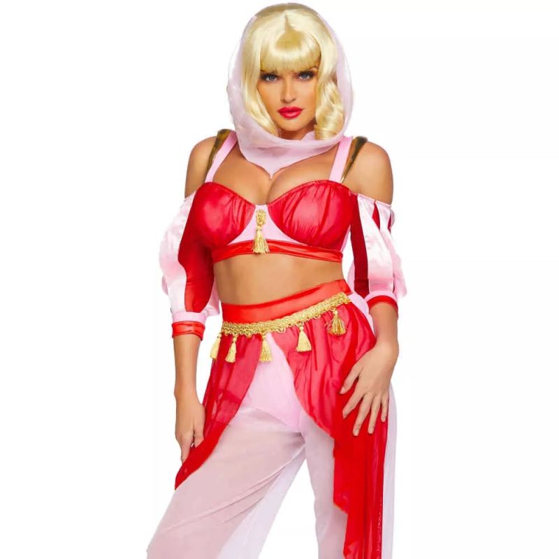 Костюм Dreamy Genie Leg Avenue, Red/Pink M вид 5