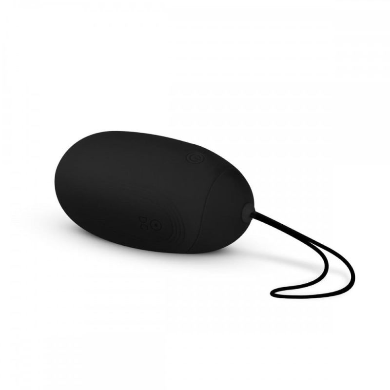 Виброяйцо Vibrating Egg With Remote Control черное вид 4