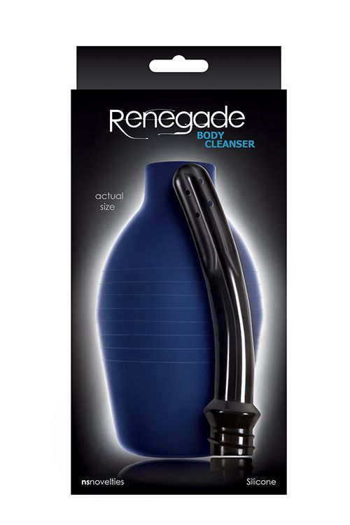 Анальний душ NS Novelties RENEGADE BODY CLEANSER BLUE вид 2