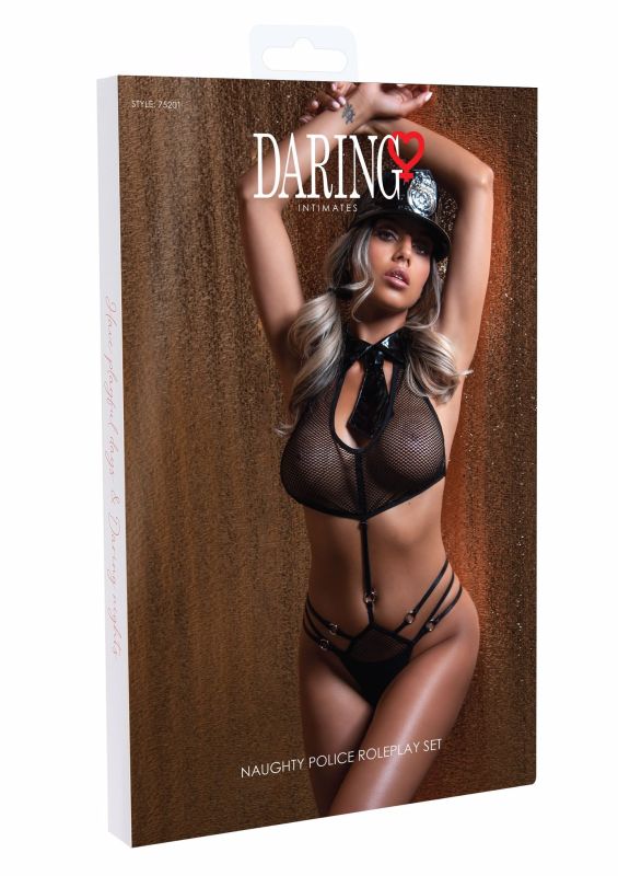 Костюм сексуальної поліцейської Naughty Police Roleplay Set S/M вид 5
