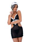 Костюм покоївки Daring Intimates, S/M, 2 елементи, чорно-білий вид 4