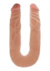 Двосторонній фалоімітатор Toy Joy Double Dong, бежевий вид 2