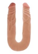 Двосторонній фалоімітатор Toy Joy Double Dong, бежевий