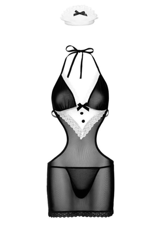 Костюм Французької прибиральниці Daring Intimates чорно-білий, L/XL вид 5