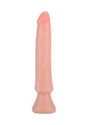 Реалістичний фалоімітатор із присоскою ToyJoy Get Real Starter Dong, бежевий, 16 × 3 см