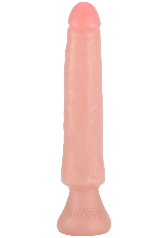 Реалістичний фалоімітатор із присоскою ToyJoy Get Real Starter Dong, бежевий, 16 × 3 см вид 4
