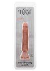 Реалістичний фалоімітатор із присоскою ToyJoy Get Real Starter Dong, бежевий, 16 × 3 см вид 7