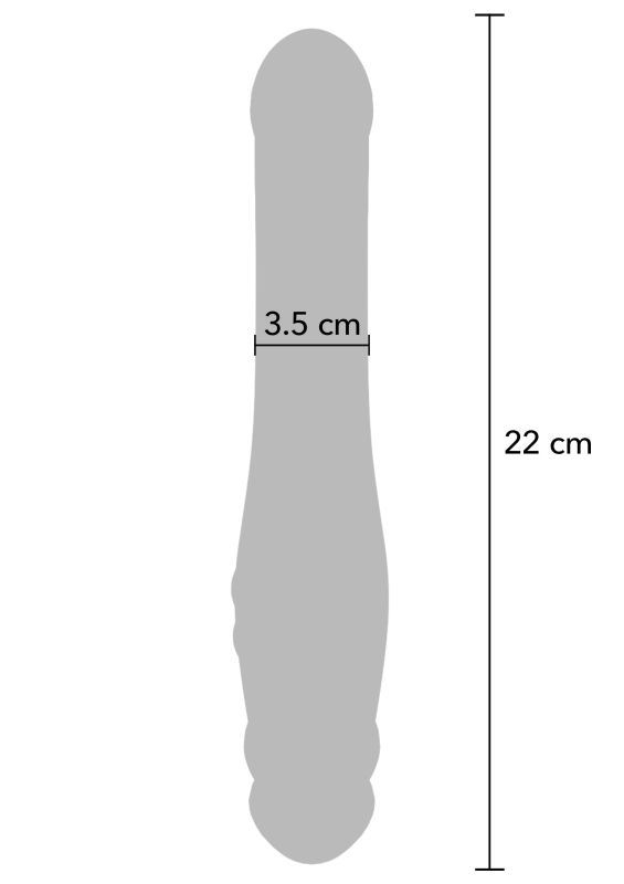 Безремневий страпон із вібрацією та пультом She.E.O Strapless Strap-On, рожевий, 22 × 3,5 см вид 3