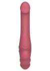 Безремневий страпон із вібрацією та пультом She.E.O Strapless Strap-On, рожевий, 22 × 3,5 см вид 6