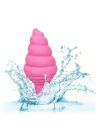Анальна пробка у формі морозива з присоскою CalExotics Yum Bum Ice Cream Cone, рожева, 9,5 × 4,5 вид 4