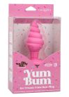 Анальна пробка у формі морозива з присоскою CalExotics Yum Bum Ice Cream Cone, рожева, 9,5 × 4,5 вид 11