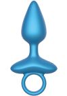 Анальна пробка з вібрацією та пультом Playhouse Smooth Anal Plug, синя, 13 × 4,5 см вид 6