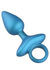 Анальна пробка з вібрацією та пультом Playhouse Smooth Anal Plug, синя, 13 × 4,5 см вид 8