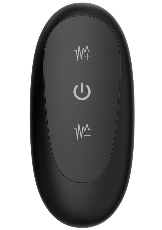 Анальна пробка з вібрацією та пультом Playhouse Smooth Anal Plug, синя, 13 × 4,5 см вид 9