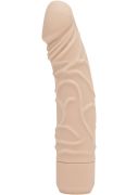 Реалістичний вібратор із 7 режимами вібрації ToyJoy Classic Original, бежевий, 20 × 4 см