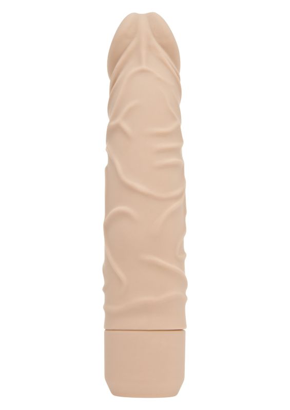 Реалістичний вібратор із 7 режимами вібрації ToyJoy Classic Original, бежевий, 20 × 4 см вид 4