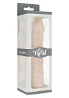 Реалістичний вібратор із 7 режимами вібрації ToyJoy Classic Original, бежевий, 20 × 4 см вид 5