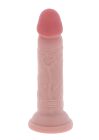 Реалістичний фалоімітатор із присоскою ToyJoy Get Real Deluxe, бежевий, 15 × 3 см вид 2