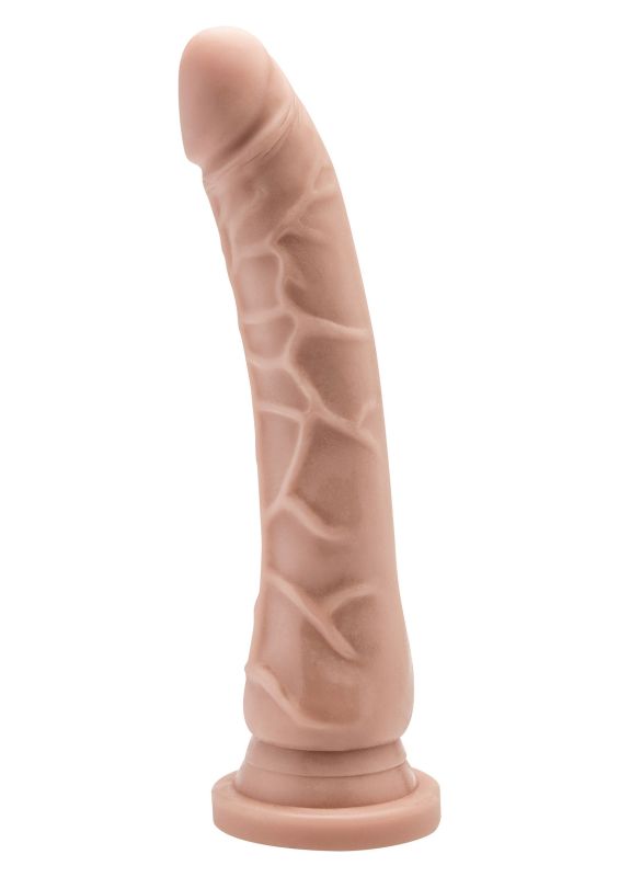 Реалістичний фалоімітатор із присоскою ToyJoy Get Real Dong, бежевий, 20,5 × 4 см вид 2