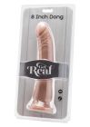 Реалістичний фалоімітатор із присоскою ToyJoy Get Real Dong, бежевий, 20,5 × 4 см вид 4