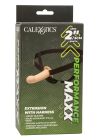 Порожнистий фалопротез із ременями для кріплення CalExotics Performance Maxx, бежевий, 16 × 5 см вид 12