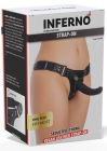 Регульовані трусики для страпона з 3 кільцями Hidden Desire Inferno Seductive Thong, чорні вид 7