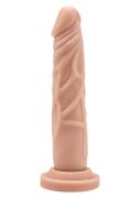 Реалістичний фалоімітатор із присоскою ToyJoy Get Real Dong, бежевий, 18 × 3,5 см