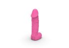 Свічка у формі фалоса Pure Bliss Pink Sugar Pop з ароматом жувальної гумки, 18 см вид 4