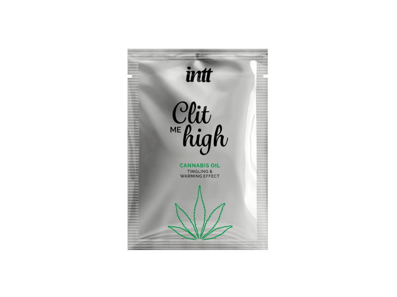 Саше кліторальних крапель Intt Clit Me On High Cannabis Oil із звужувальним та зігрівальним ефектом, 2 мл вид 2
