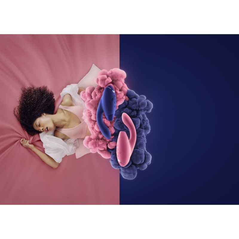 Інноваційний безконтактний стимулятор Womanizer Duo Blueberry вид 6