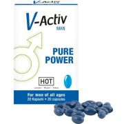 Капсулы для потенции HOT V-Activ Caps for men (цена за упаковку, 20 таблеток)
