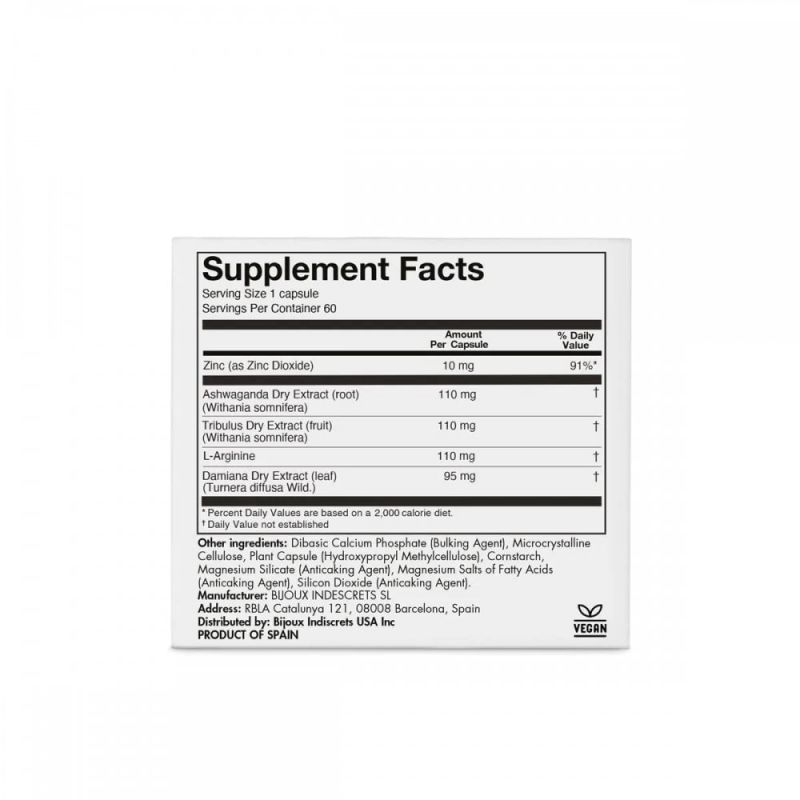 Мультивитаминная добавка (повышающая либидо) Orgasm Glow Sex au Naturel от Bijoux Indiscrets вид 6