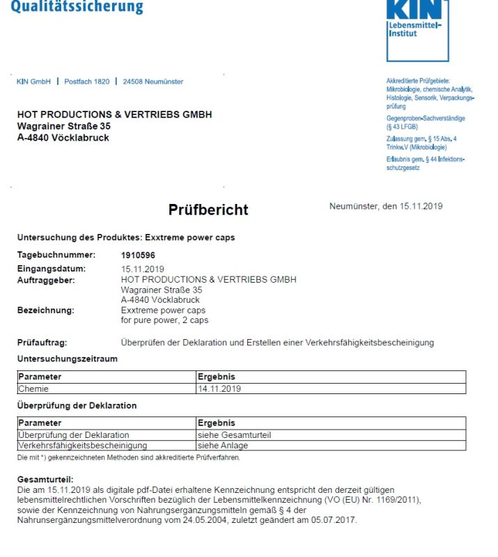 Капсулы для потенции eXXtreme (цена за 2 капсулы в упаковке) вид 3