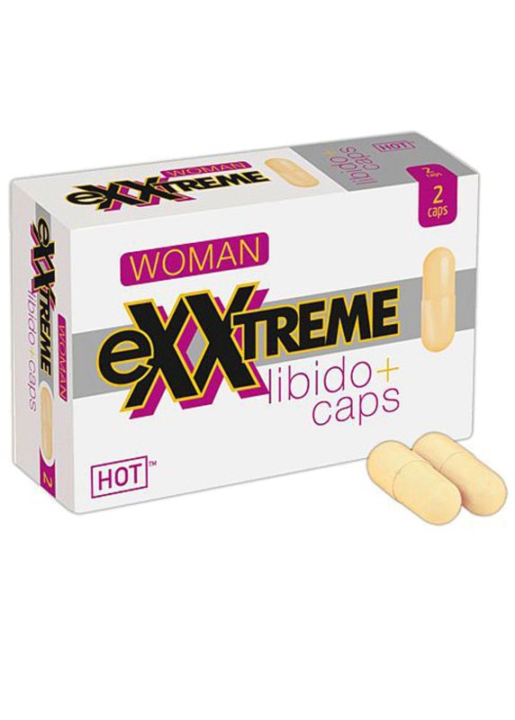 Капсулы для повышения либидо для женщин HOT eXXtreme (цена за 2 капсулы в упаковке) вид 2