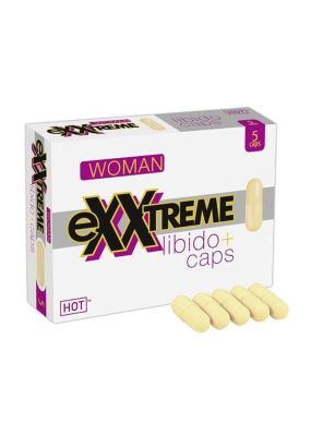 Капсули для підвищення лібідо для жінок Hot eXXtreme (ціна за 5 капсул в упаковці)