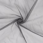 Халат длинный с поясом Star Night с отделкой из искусственного меха и трусиками, черный, ХХХL вид 7