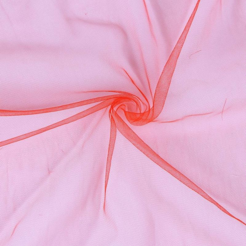 Халат длинный с поясом Star Night с отделкой из искусственного меха и трусиками, красный, М вид 7