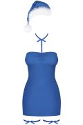 Платье Obsessive Kissmas chemise blue S/M
