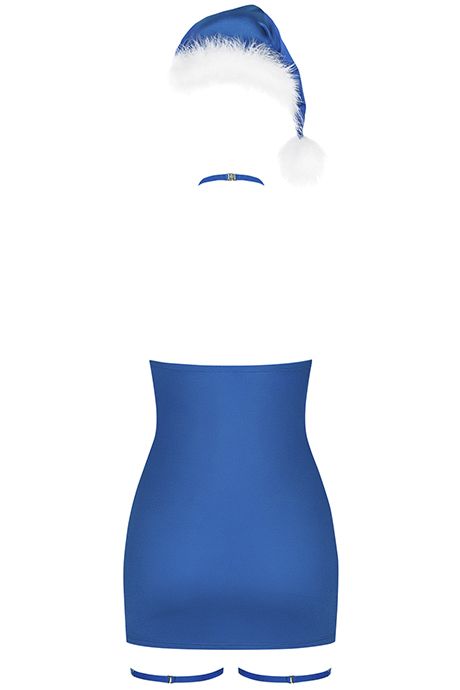 Сукня Obsessive Kissmas chemise blue S/M вид 3