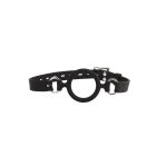 Кляп с кольцом Chisa BEHAVE! Luxury Fetish черный вид 4