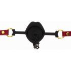 Кляп із пробкою на ланцюжку Taboom, чорно-червоний вид 5