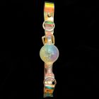 Кляп-шарик прозрачный UNIVIBE с разноцветным камнем, силиконовый вид 8