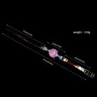 Кляп-кулька прозора UNIVIBE з рожевим каменем, силіконовий вид 9