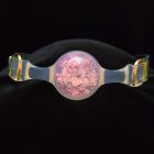 Кляп-кулька прозора UNIVIBE з рожевим каменем, силіконовий вид 13