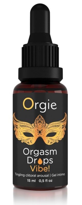 Клиторальные капли с вибрацией Orgie ORGASM DROPS VIBE, 15 мл вид 4