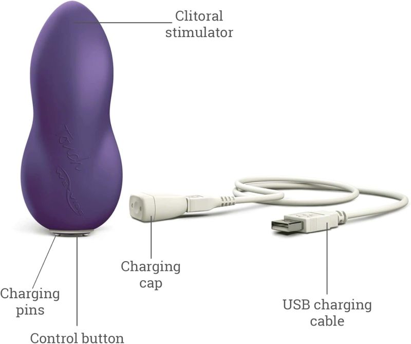 Клиторальный вибратор Touch by We-Vibe фиолетовый вид 9