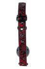 Кляп чорний Dream Toys Blaze Deluxe з червоним візерунком у вигляді вишивки вид 6