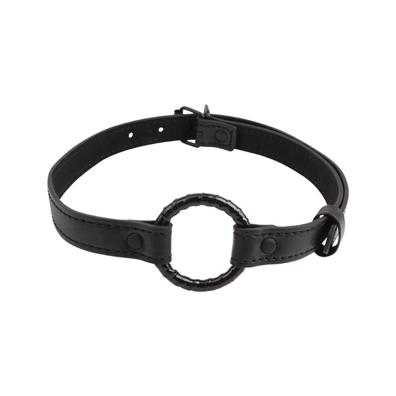 Кляп-кольцо Chisa Fierce Euphoria O-Ring Gag, чёрный вид 3