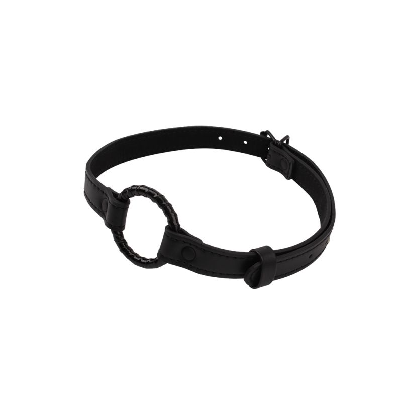 Кляп-кольцо Chisa Fierce Euphoria O-Ring Gag, чёрный вид 4
