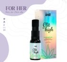 Клиторальные капли с сужающим и согревающим эффектом Intt Clit me High Cannabis, 15 мл вид 4
